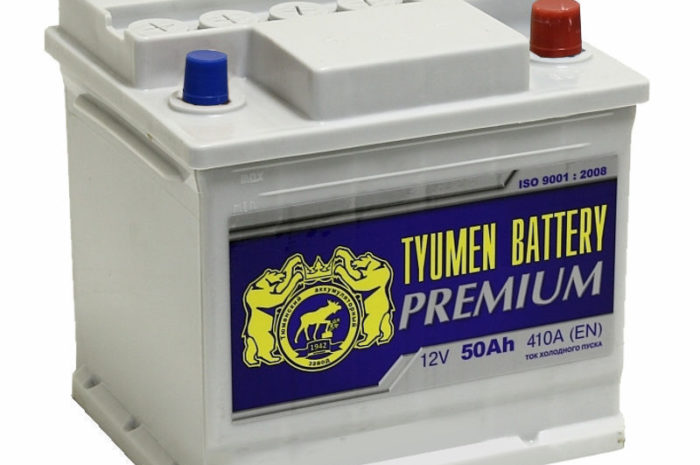 Аккумуляторная батарея TYUMEN BATTERY PREMIUM 50Ah 410A (C22)